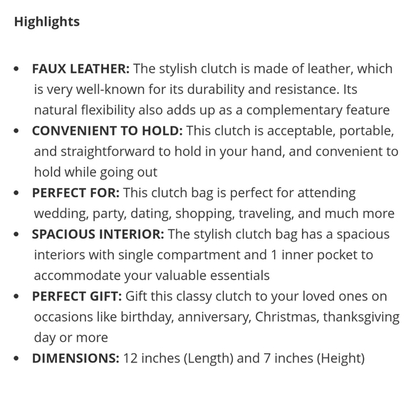 Retro 80's Style Green Faux Leather Clutch (12"x7") - Picture 5 of 5